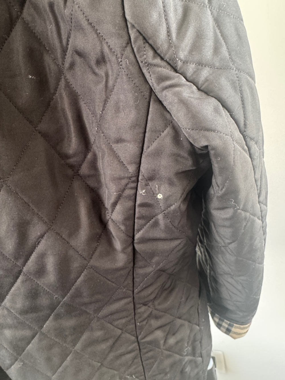 Vintage Burberry Britt Quilted Jacket Sz L - Picture 5 of 13